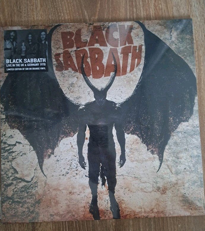 Black Sabbath - Live in the UK & Germany 1970 (Orange Vinyl), LP, Colored vinyl, Hard Rock, Ophalen of Verzenden