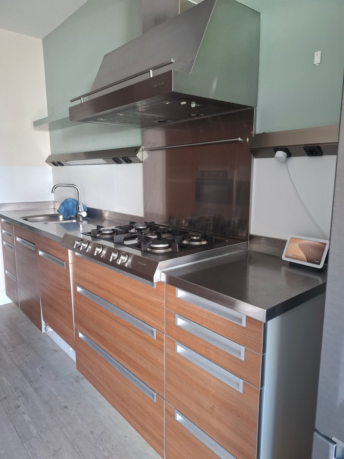 GRATIS KEUKEN ZELF DEMONTEREN, Huis en Inrichting, Keuken | Complete keukens, Gebruikt, Dubbelwandige keuken, Bruin, Staal of Rvs