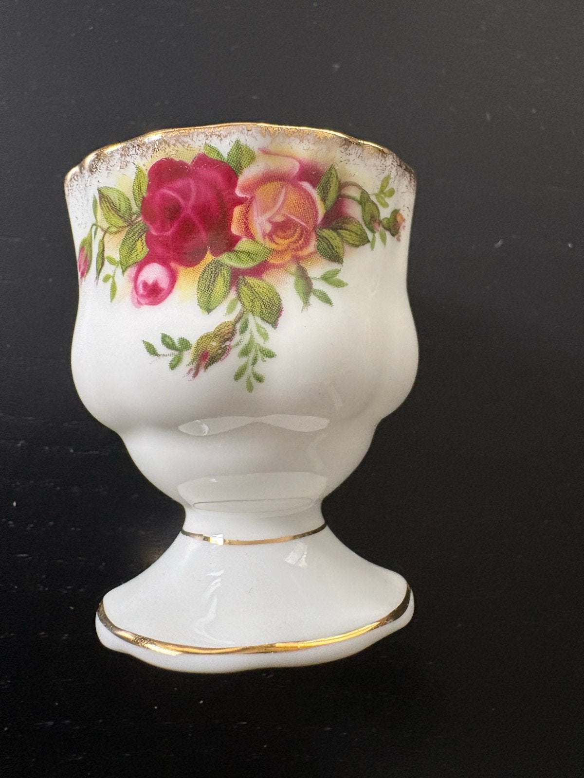 Royal Albert "Old Country Roses" eierdopje, Verzamelen, Ophalen of Verzenden
