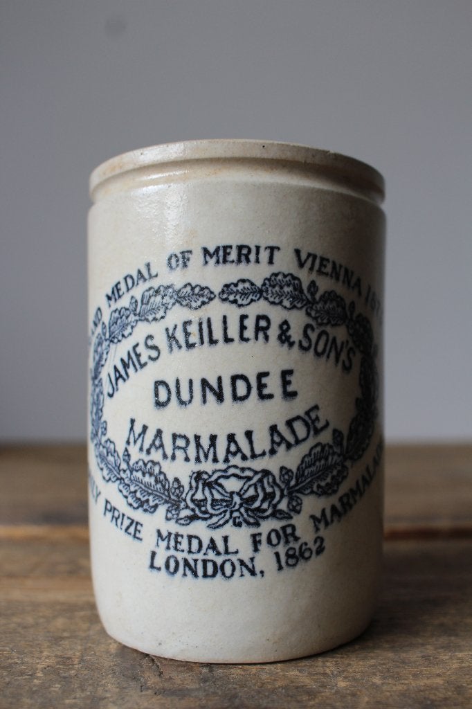 Oude Engelse brocante Dundee marmalade pot *Pronck & Praal*, Ophalen of Verzenden