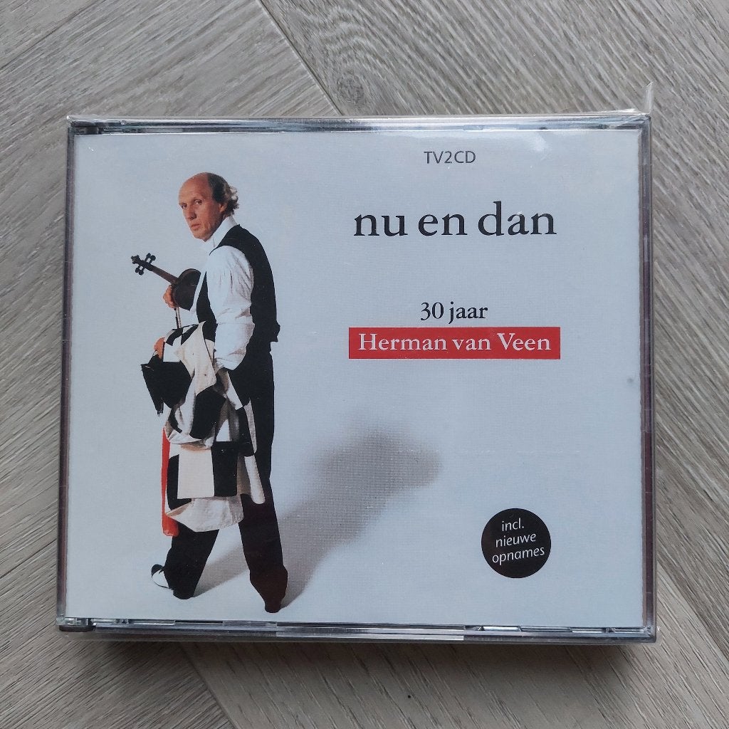 2CD / Herman van Veen / Nu En Dan (30 Jaar Herman Van Veen), Inclusief boekje, Ophalen of Verzenden, Zo goed als nieuw, Levenslied of Smartlap