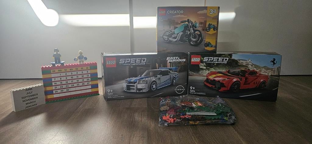 LEGO Creator, Speed Champions en kalender, Lego, Nieuw, Ophalen of Verzenden, Ongeopend/sealed