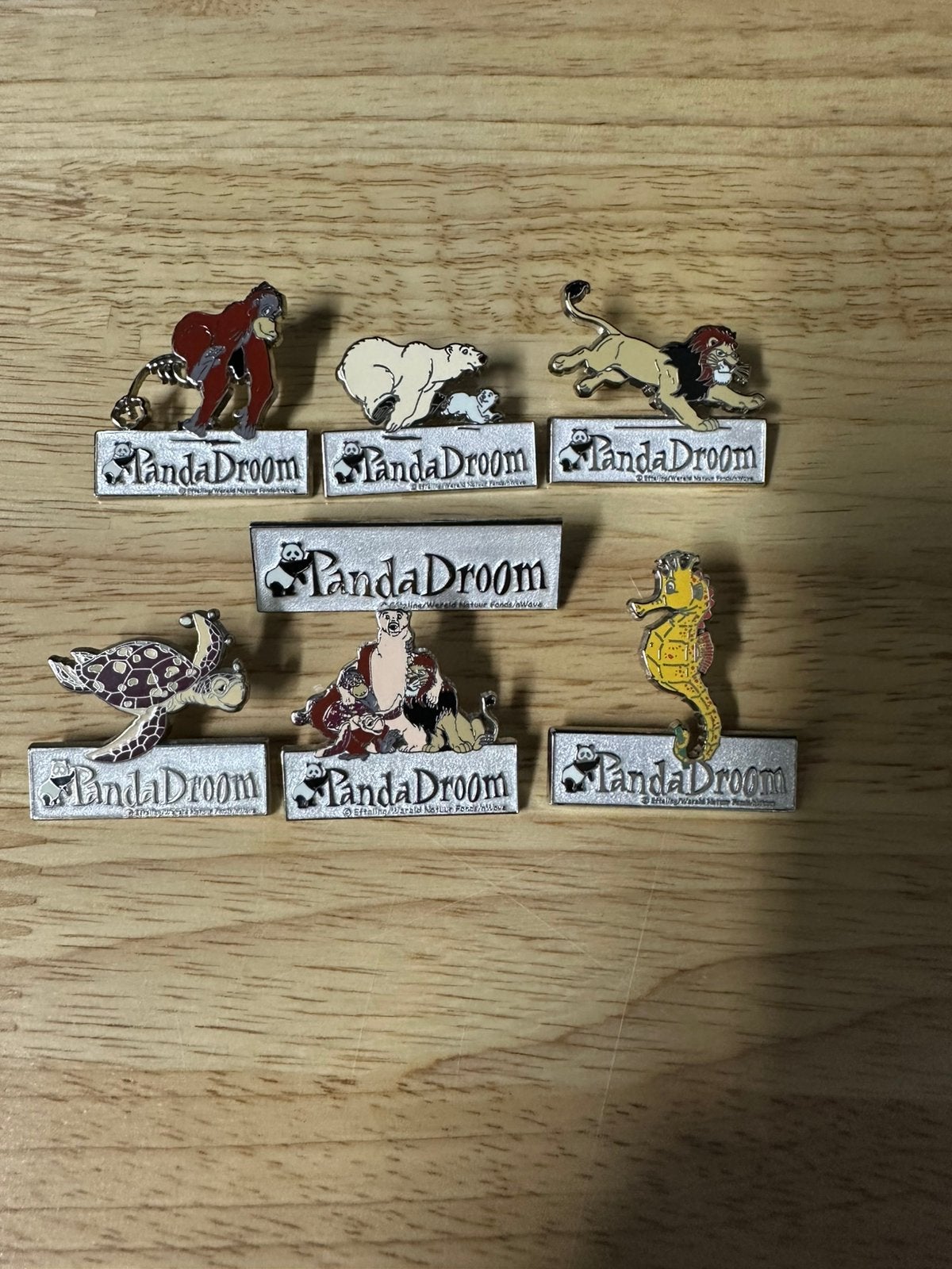 Efteling pins panda droom, Ophalen of Verzenden, Zo goed als nieuw, Button of Speldje