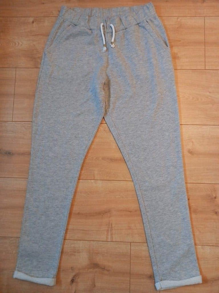 Joggingbroek met subtiel glittertje 164-170., Kinderen en Baby's, Kinderkleding | Maat 164, Broek, Gebruikt, Meisje, H&M