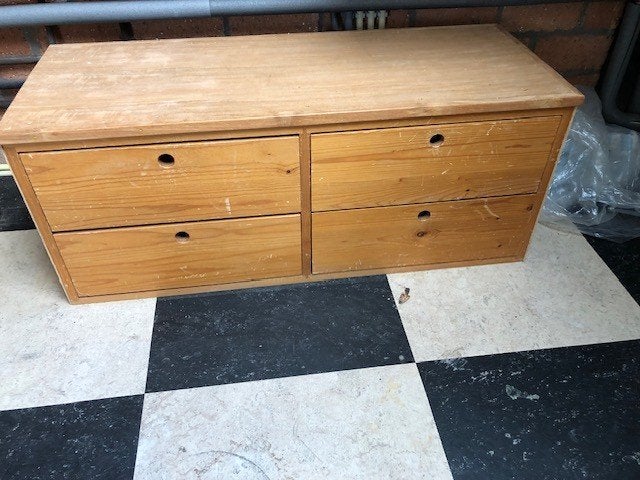 Ladenblok Lundia 1 m 40 cm diep, Ophalen, Gebruikt