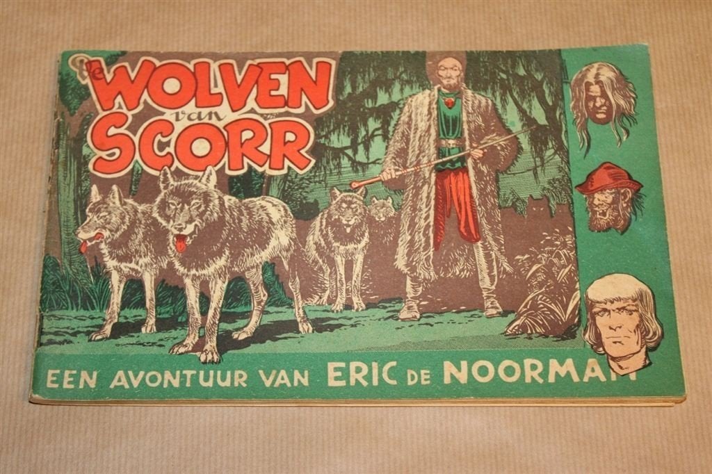 Eric de Noorman - Wolven van Scorr - 1952, Eén stripboek, Ophalen of Verzenden, Zo goed als nieuw