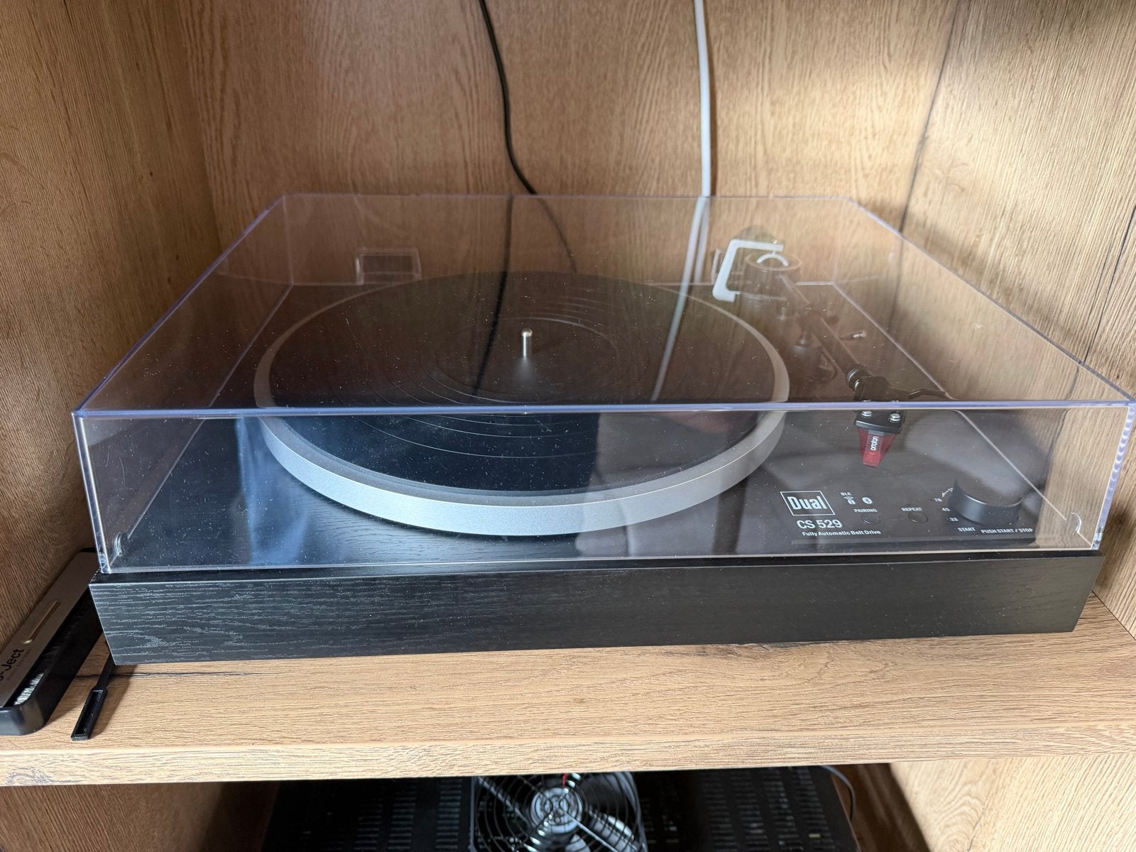 Dual CS 529 Volautomatische Platenspeler - Zo goed als nieuw, Audio, Tv en Foto, Ophalen, Automatisch, Zo goed als nieuw, Platenspeler