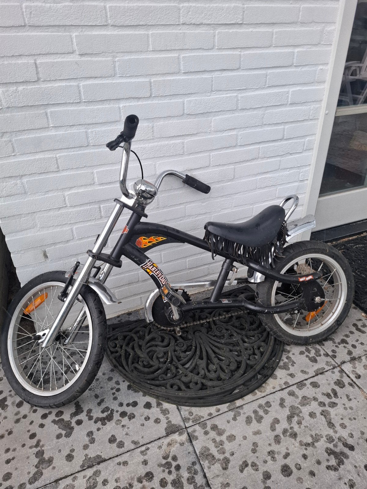 Harley Davidson jongensfiets, Fietsen en Brommers, Ophalen, Gebruikt, Minder dan 16 inch