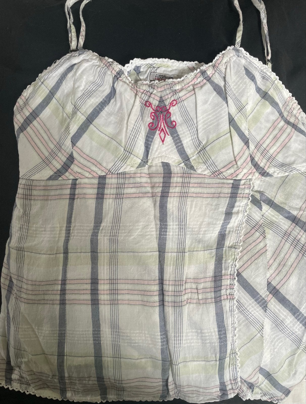Tommy Hilfiger hemdje - Maat M, Maat 38/40 (M), Meerkleurig, Ophalen of Verzenden, Zo goed als nieuw