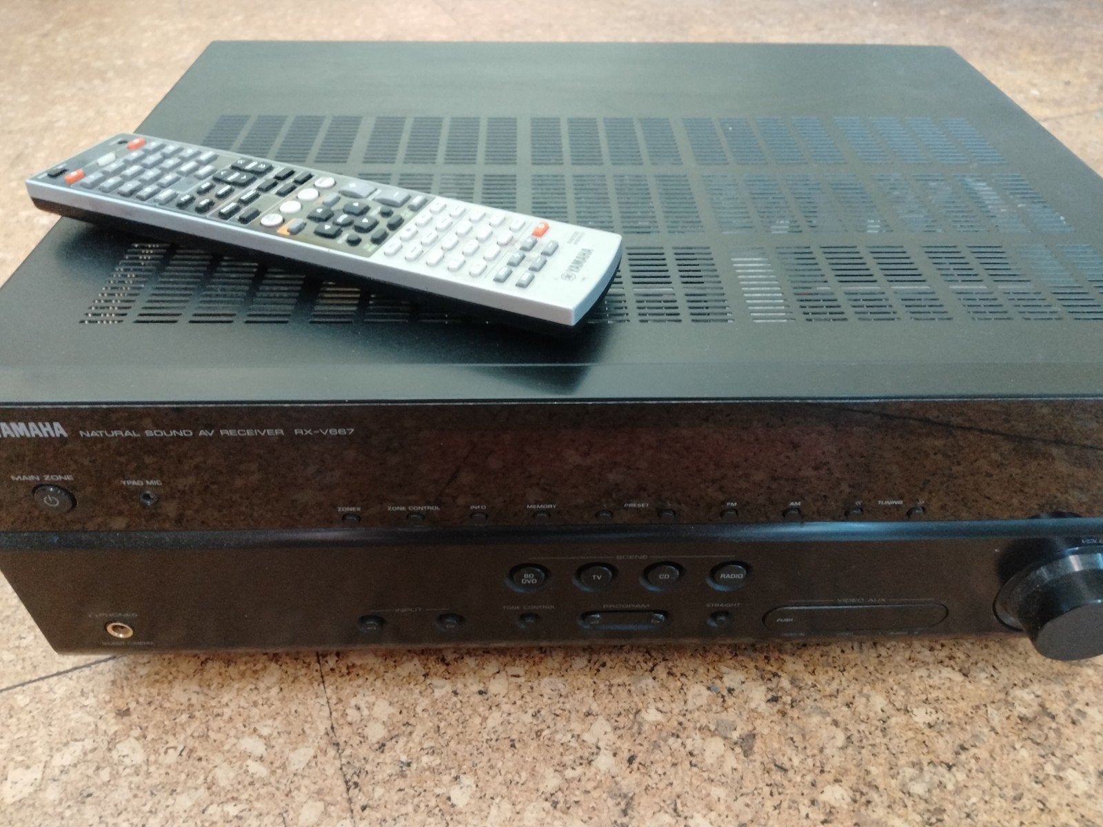 Yamaha RX-V667 AV Receiver - 7.1 Surround Sound, Gebruikt, Yamaha, Ophalen of Verzenden, 120 watt of meer
