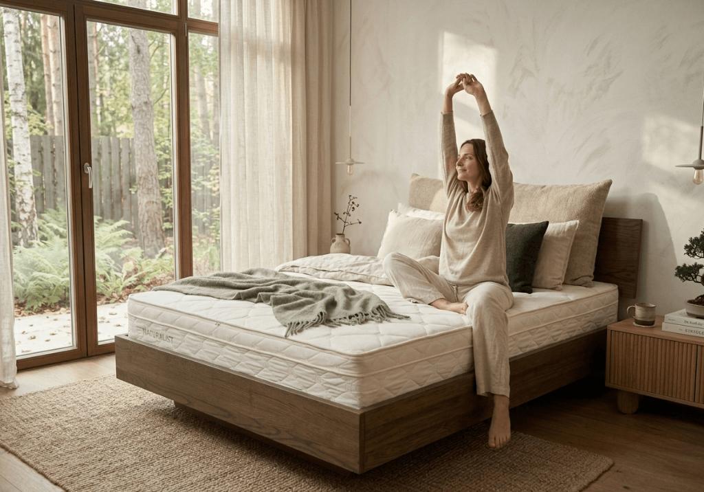 Natuurlijk aanpasbaar matras 90x200 – showroomactie, Ophalen, 90 cm, Eenpersoons, Matrassenplaats
