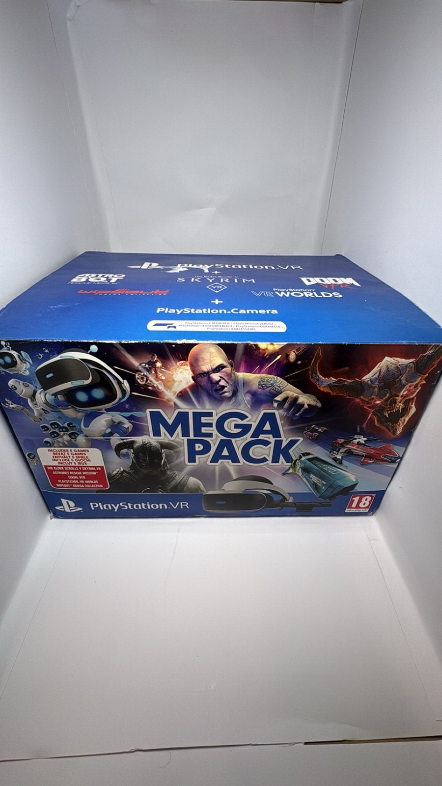 PlayStation VR Mega Pack voor PS4/PS5 - Complete VR Ervaring, Ophalen of Verzenden, Zo goed als nieuw, VR-bril, Sony PlayStation