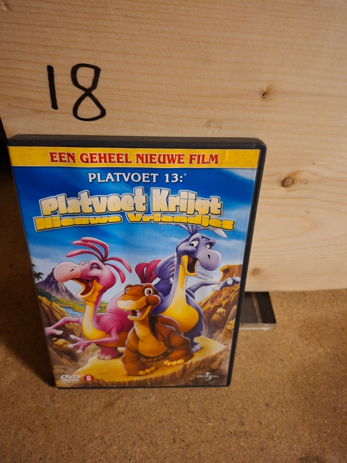 Platvoet 13: Platvoet Krijgt Nieuwe Vriendjes DVD, Gebruikt, Animatie, Alle leeftijden, Film