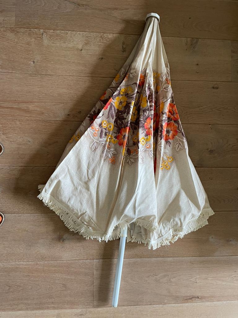 Vintage parasol jaren 70-80, Verzamelen, Ophalen of Verzenden, Huis en Inrichting