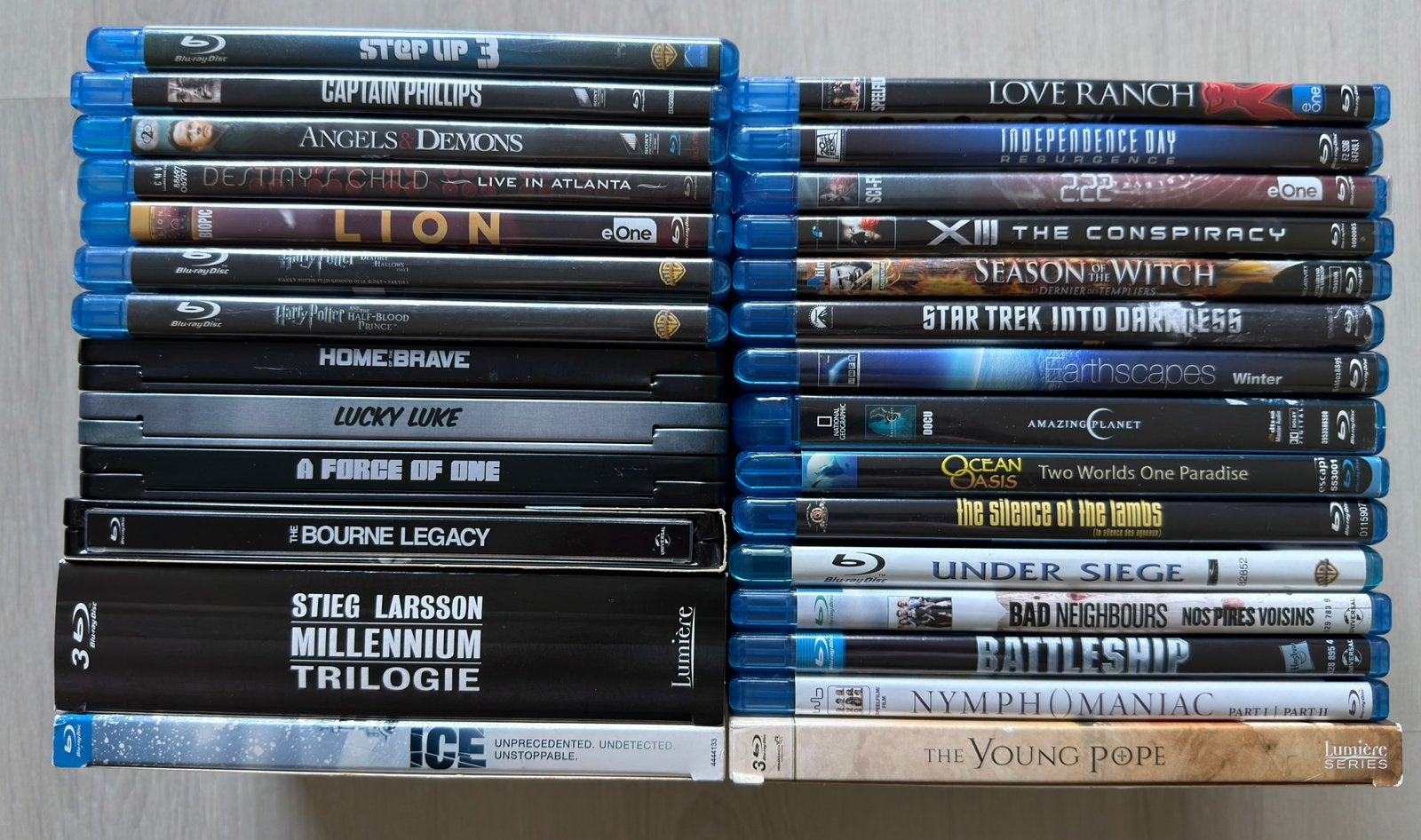 Blu Ray | Collectie van 30x films op Blu-Ray | €50,-, Ophalen of Verzenden, Gebruikt, Science Fiction en Fantasy