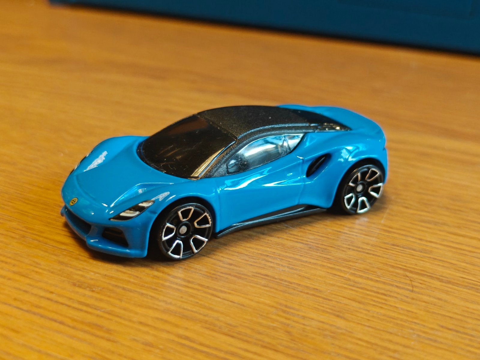 Hot Wheels Lotus Emira BLAUW, Ophalen of Verzenden, Nieuw, Auto