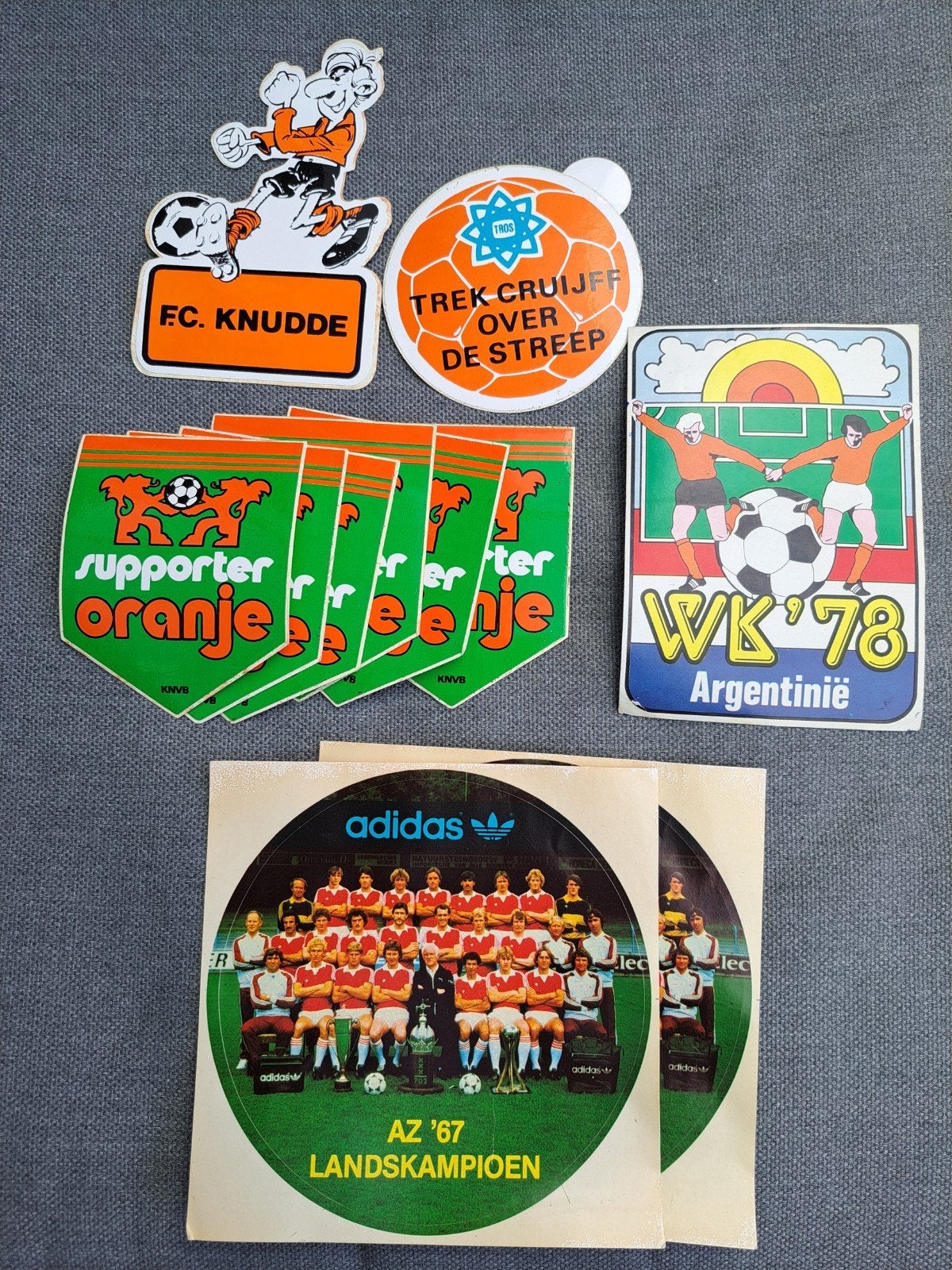stickers voetbal vintage, Verzamelen, Ophalen of Verzenden, Sport