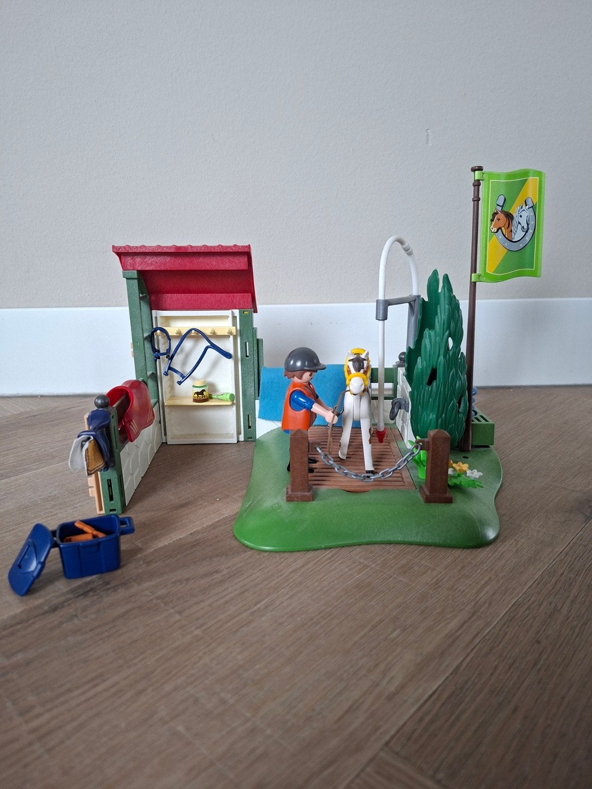 Playmobil Country Paardenwasplaats 6929, Complete set, Overige typen, Ophalen of Verzenden, Zo goed als nieuw