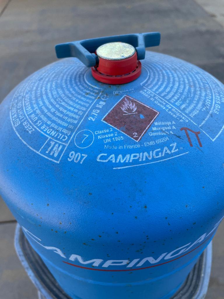 gas /campingaz 907 / butaan, Ophalen, Zo goed als nieuw