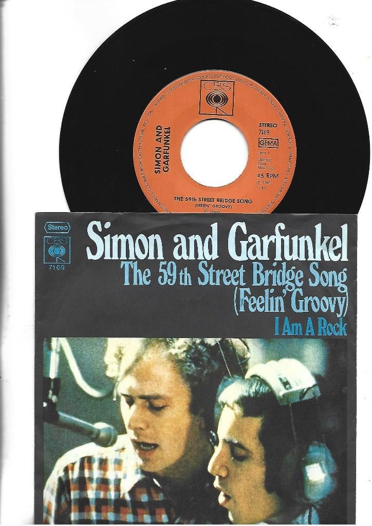 SIMON AND GARFUNKEL SINGLE 7" I'M A ROCK 1965, 7 inch, Single, Ophalen of Verzenden, Zo goed als nieuw