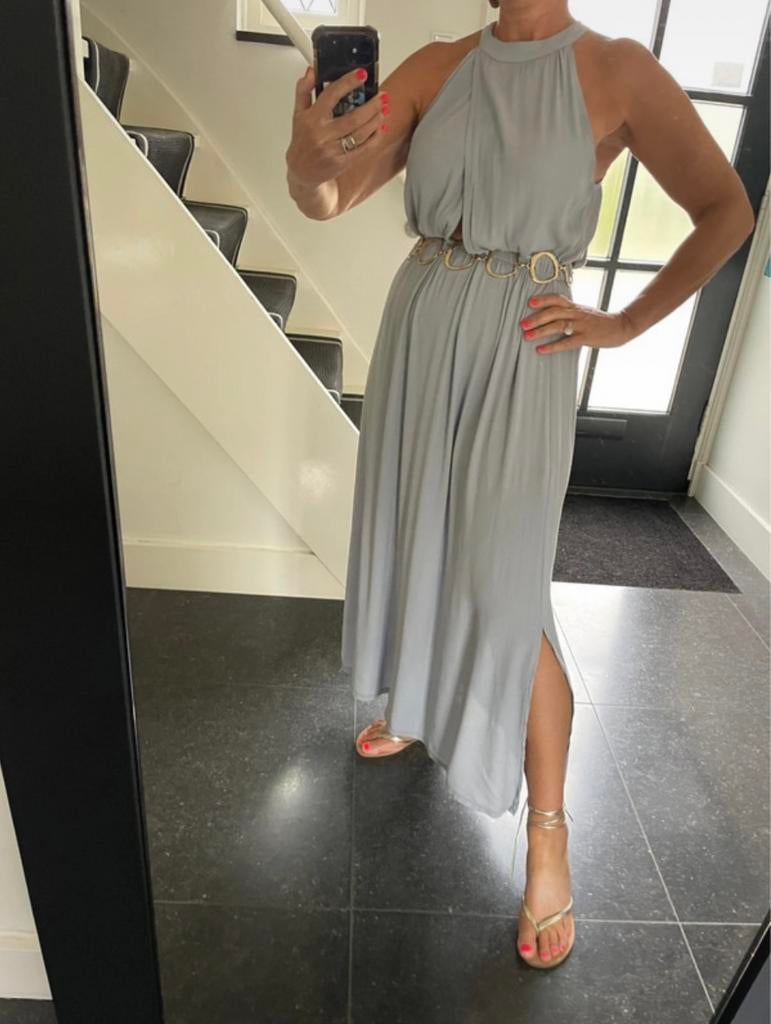 Moda Italia, nieuw, fantastisch halter-zomerjurkje, one size, Maat 38/40 (M), Overige kleuren, Nieuw, Ophalen of Verzenden