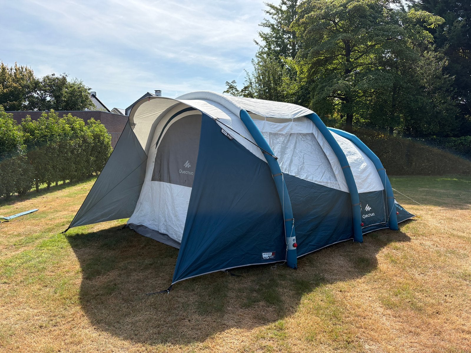 Quechua Air Seconds 5.2 F & B – 5-persoons opblaasbare tent, Ophalen, Gebruikt, Tot en met 5
