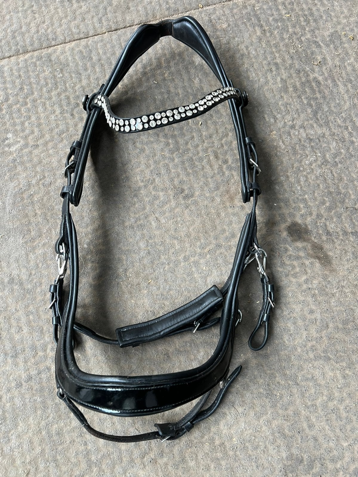 Presteq shine hoodstel maat cob zgan, Hoofdstel, Ophalen of Verzenden, Cob, Overige merken
