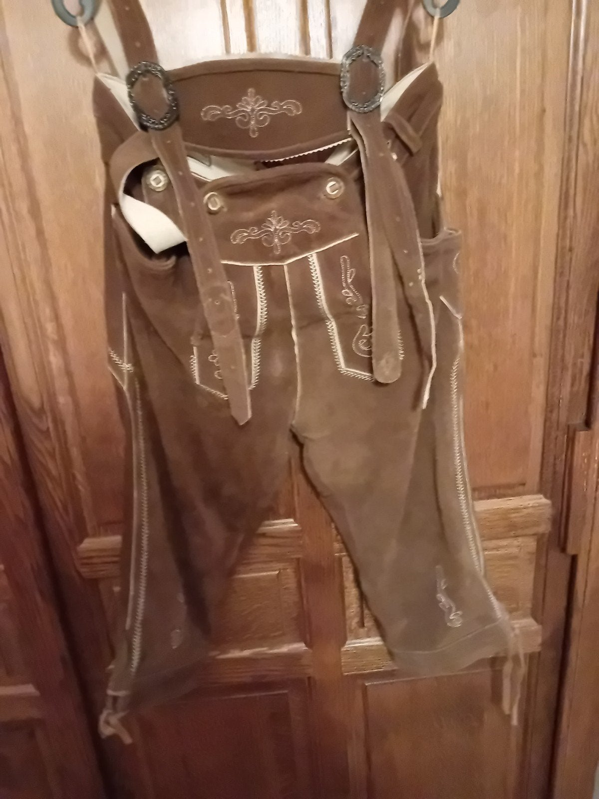 Lederhose maat 46 met hemd maat L voor Oktoberfest, Kleding | Heren, Carnavalskleding en Feestkleding, Ophalen, Tannhauser & Gandhams
