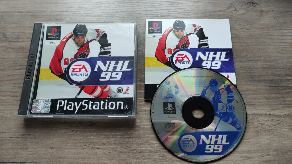NHL 99 Playstation 1 game, Spelcomputers en Games, Games | Sony PlayStation 1, Ophalen of Verzenden, Zo goed als nieuw, Sport
