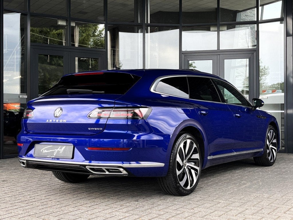 Volkswagen ARTEON SHOOTING BRAKE 1.4 TSi EHYBRID R-LINE - LE, Auto's, Volkswagen, Automaat, Arteon, Gebruikt, Blauw