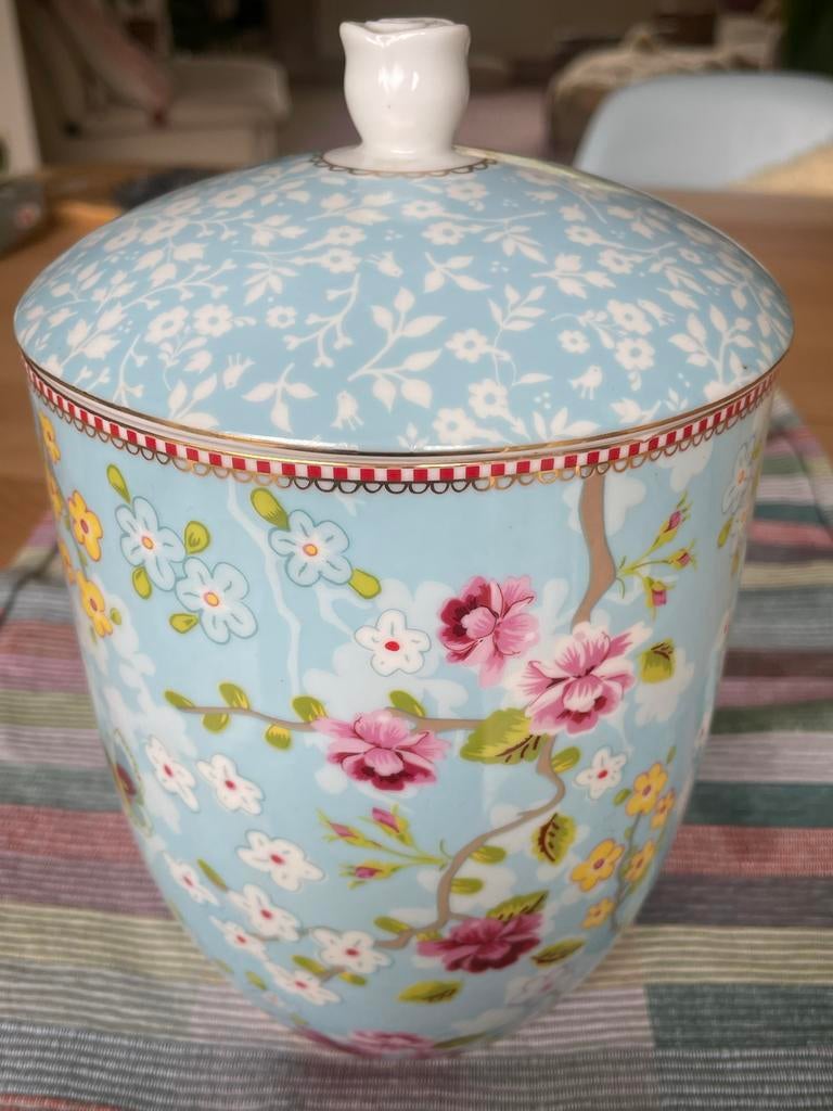 Pip Studio voorraadpot 22 cm hoog, Ophalen of Verzenden, Zo goed als nieuw, Voorraadpot, Steen/keramiek