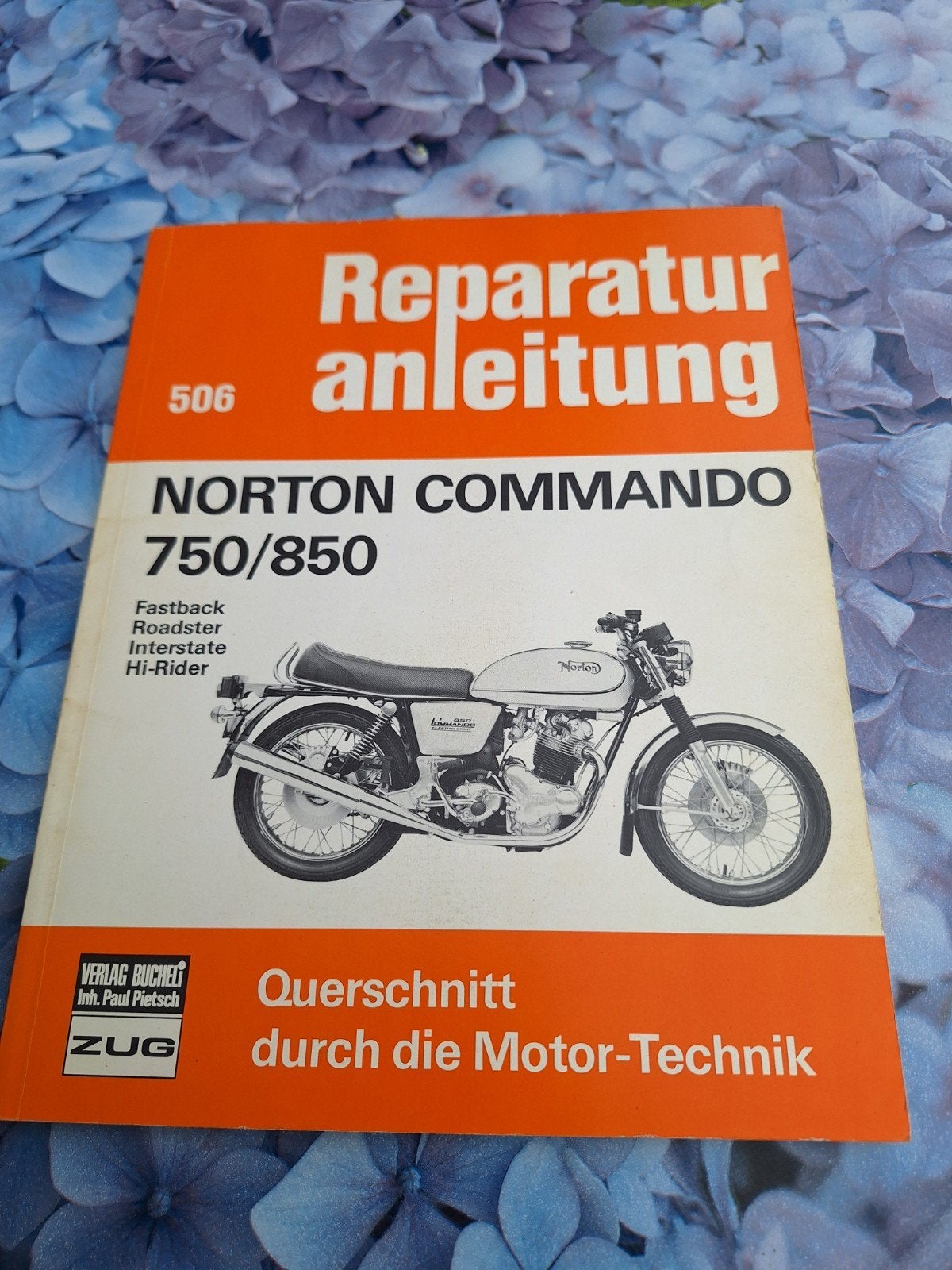 reparatur anleitung norton commando 750/850, Motoren, Ophalen of Verzenden, Overige merken