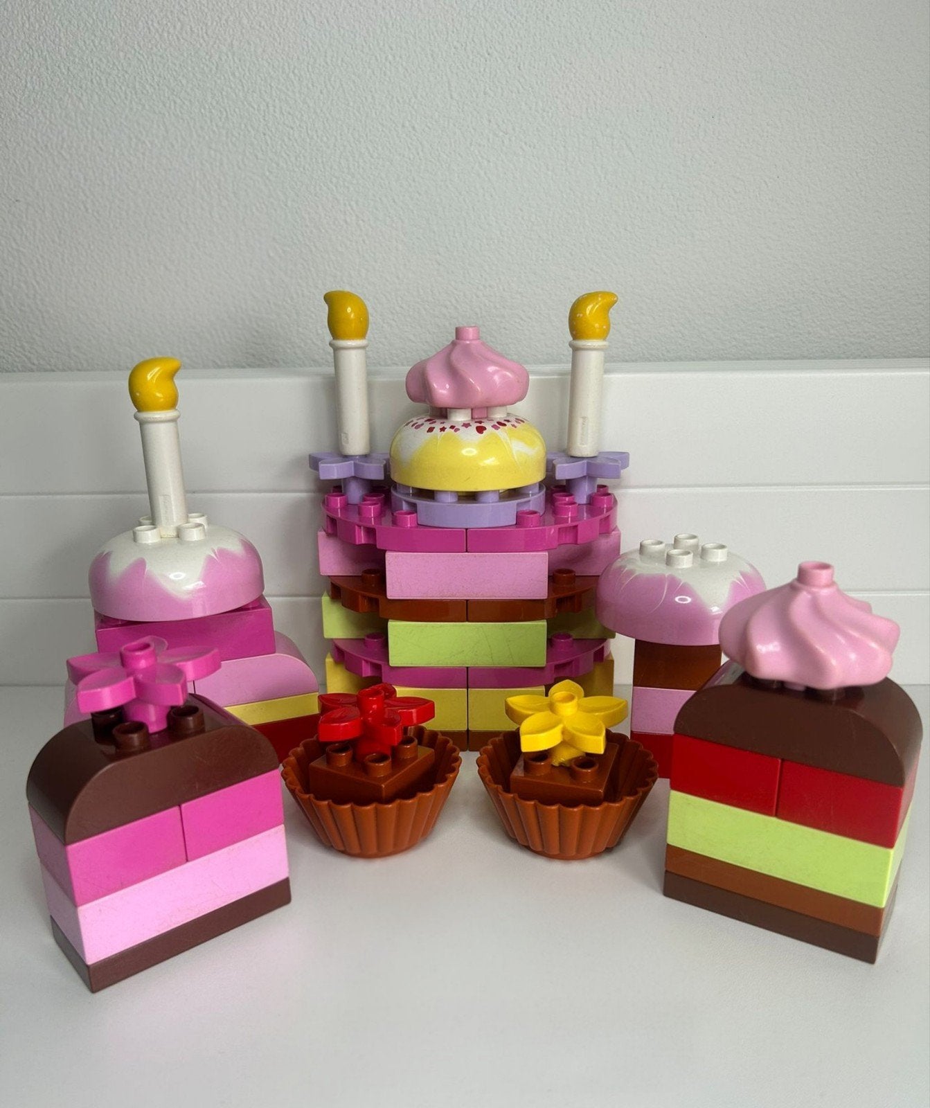 LEGO Duplo Creatieve taartjes - Set 6785 - Compleet, Ophalen of Verzenden, Zo goed als nieuw, Duplo