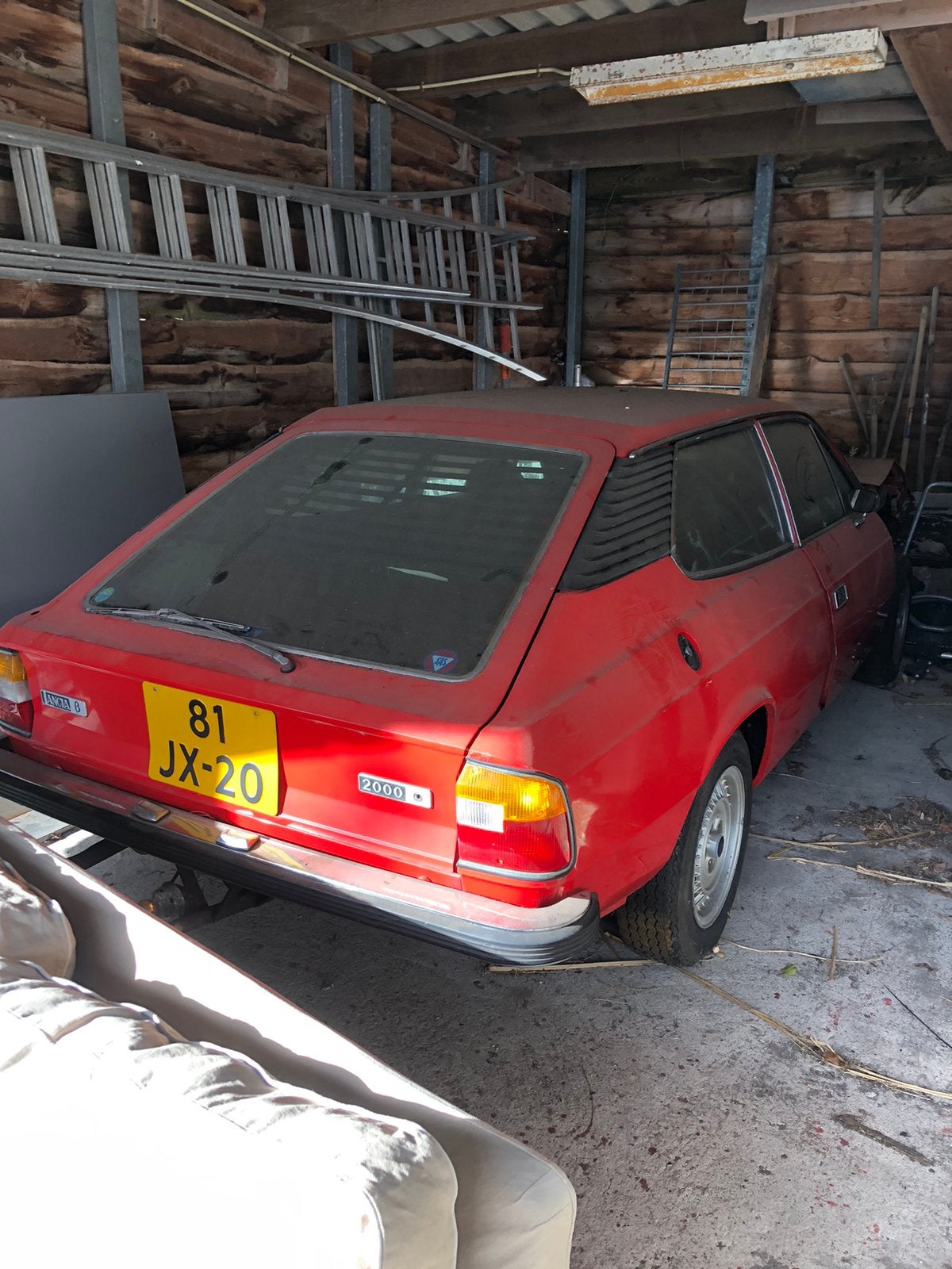 Te koop Lancia Beta HPE 2000 1976 schuurvondst, Auto's, Bedrijf, Beta, Te koop
