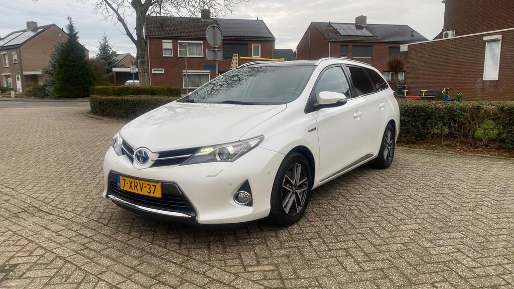 Toyota Auris Touring Sports 1.8 Hybrid Lease, Auto's, Toyota, Bedrijf, Te koop, Auris, ABS, Achteruitrijcamera, Airbags, Airconditioning