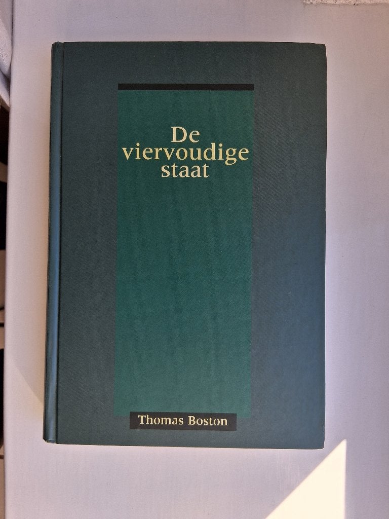 De viervoudige staat - Thomas Boston, Boeken, Gelezen, Thomas Boston, Christendom | Protestants, Ophalen of Verzenden