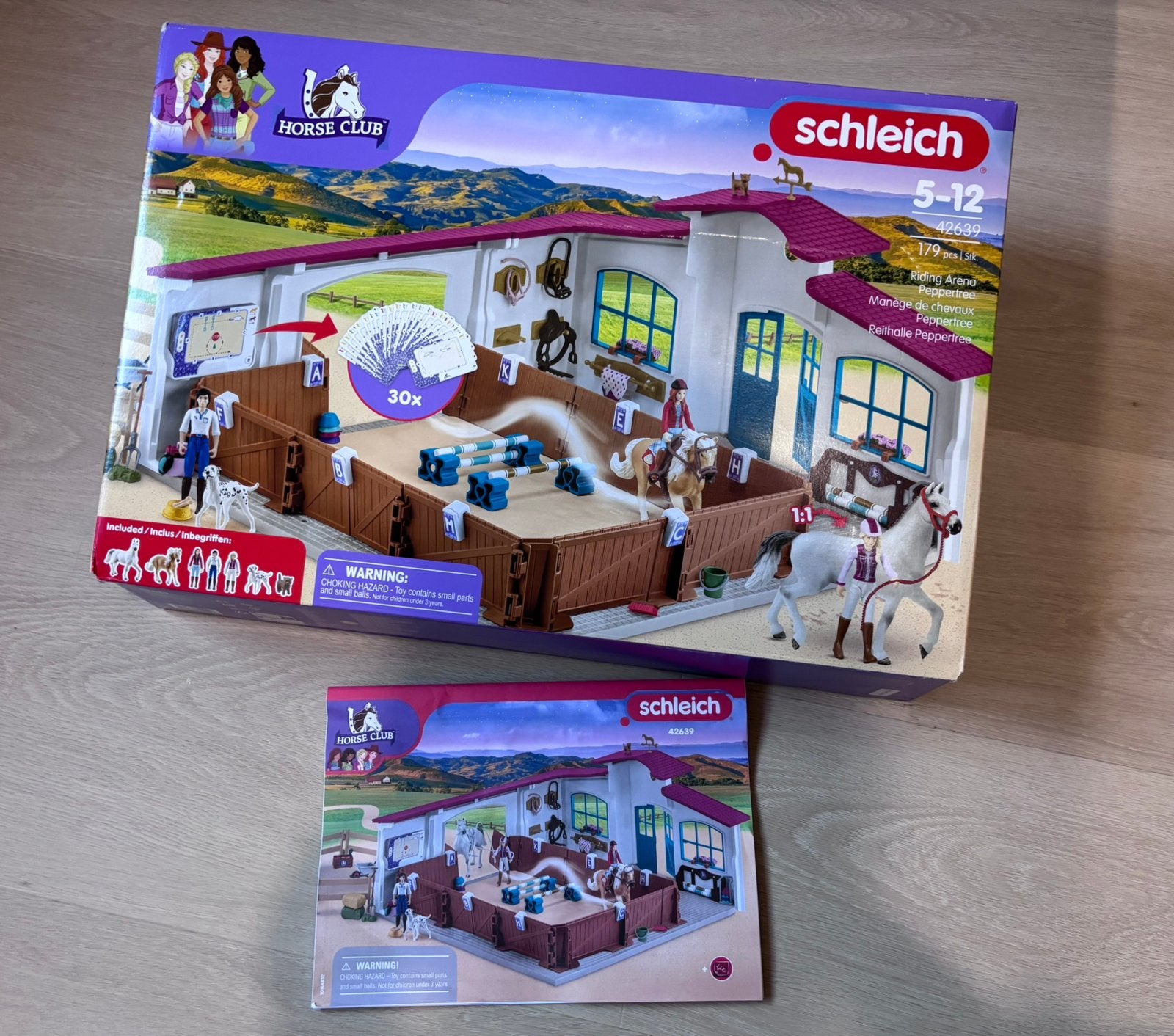 schleich 42639 rijhal paarden, Ophalen, Zo goed als nieuw