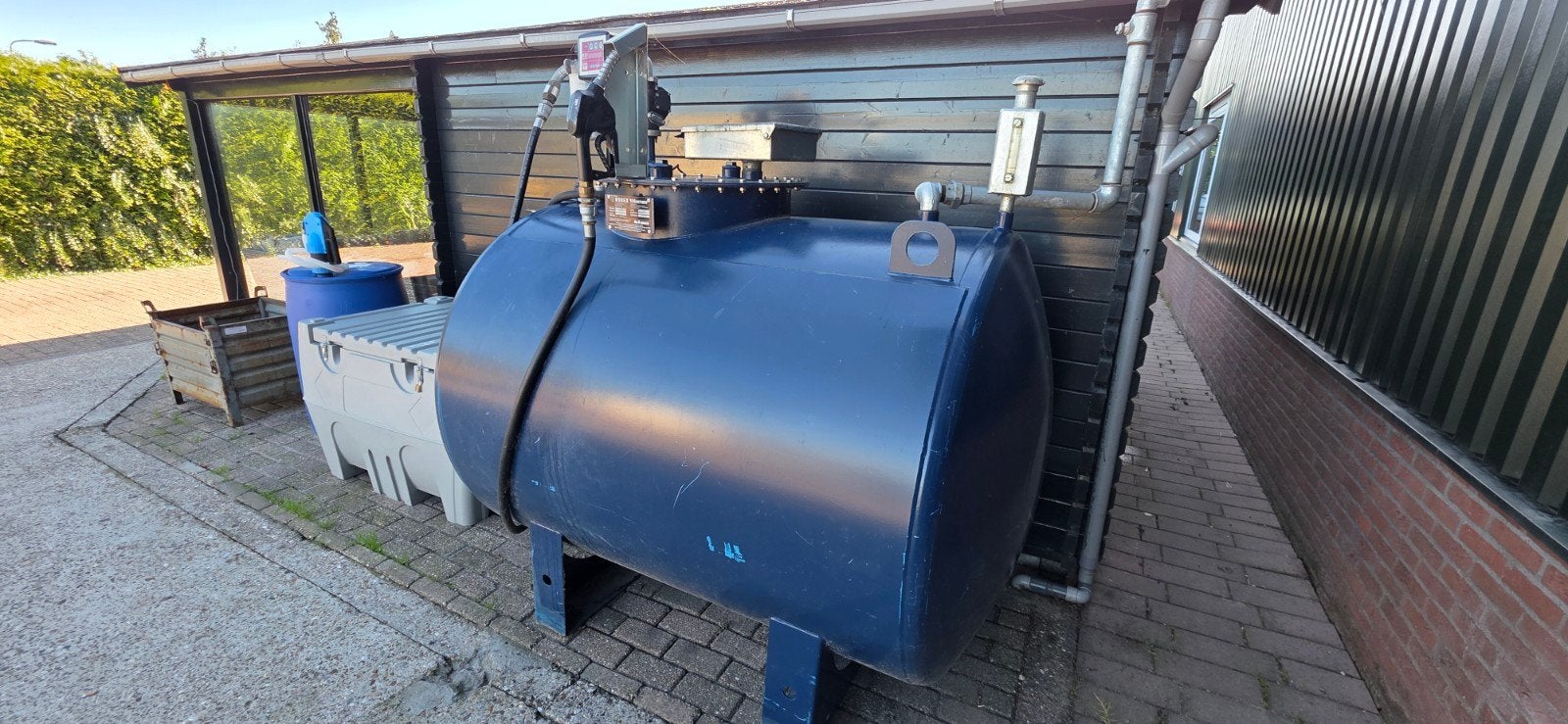 Robex Hamer 2000L Dieseltank met Pomp en Teller, Ophalen, Gebruikt