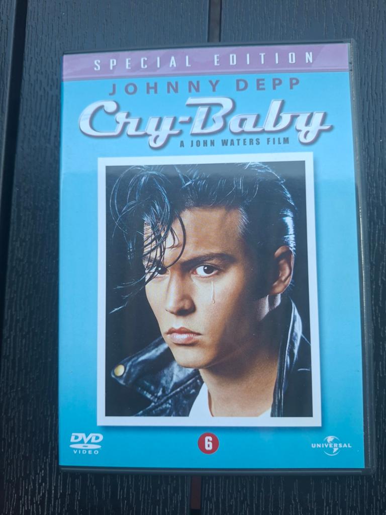 Cry-Baby Special Edition DVD - Johnny Depp, Vanaf 6 jaar, Ophalen of Verzenden, Gebruikt, Overige genres
