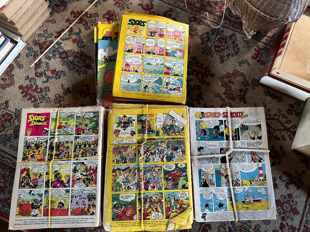 Sjors en Sjimmie jaargangen hele pakket € 25,00, Boeken, Meerdere stripboeken, Ophalen of Verzenden, Gelezen
