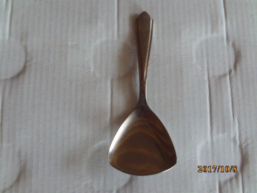 gero zilmeta theeschep nr. 573 stropdas, Ophalen of Verzenden, Gebruikt, Rvs of Chroom