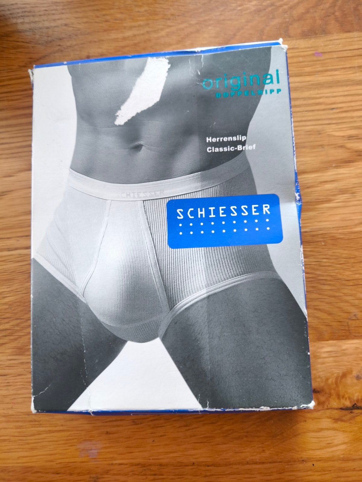 Schiesser Herenslip - Maat 8 - 100% Katoen - Nieuw, Kleding | Heren, Ondergoed, Ophalen of Verzenden
