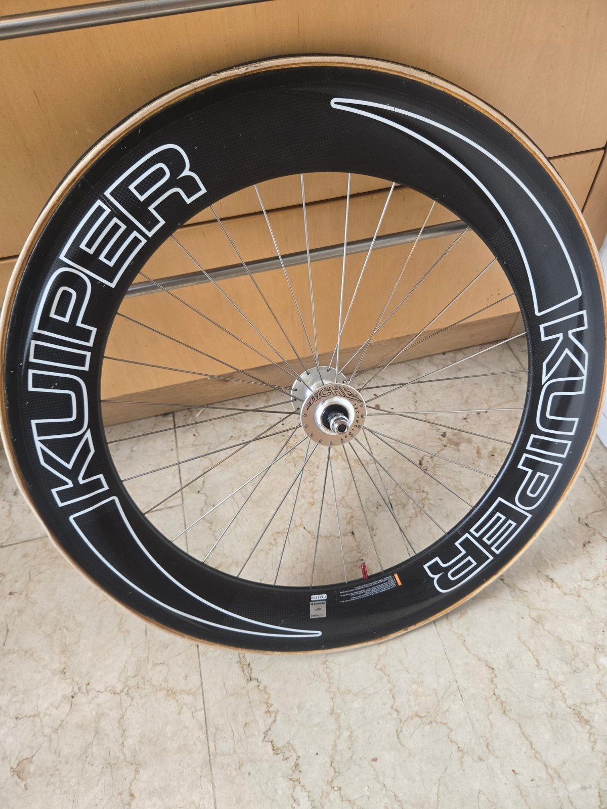 Solide gebruikt Kuiper baan fixie voorwiel baanfiets, Fietsen en Brommers, Fietsonderdelen, Wiel, Gebruikt, Oldtimerfiets, Ophalen of Verzenden