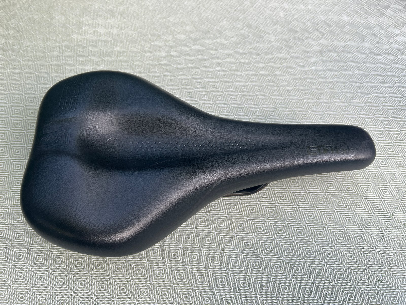SQlab 602 Active Zadel 14, Kunststof, Ophalen of Verzenden, Zo goed als nieuw, Zadel