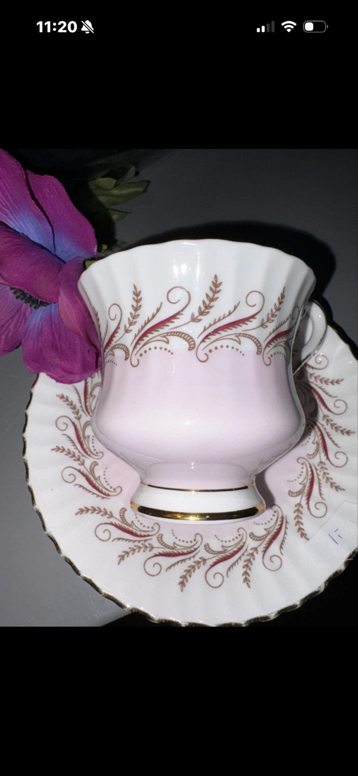 Vintage Paragon by appointment to Het Majesty the Queen, Antiek en Kunst, Ophalen of Verzenden