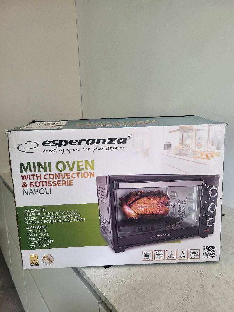 Esperanza mini oven, Ophalen of Verzenden, Nieuw