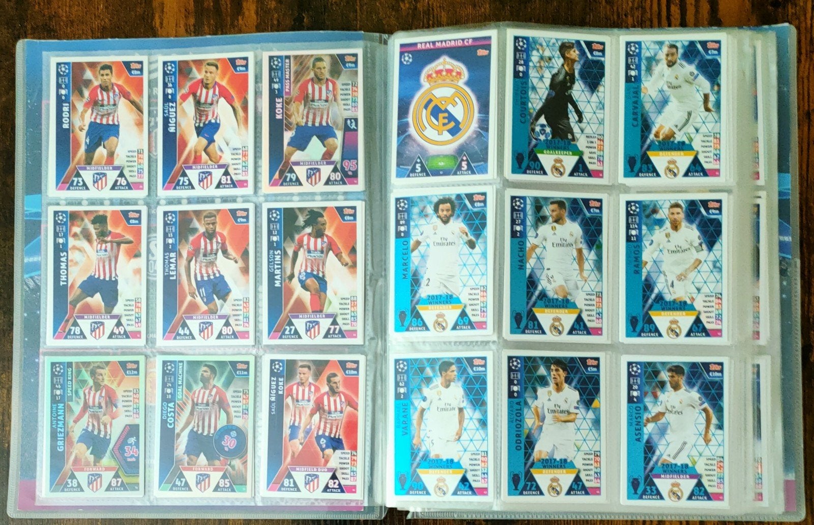 Topps Champions League 2018/19....95% Compleet, Verzamelen, Verzenden, Zo goed als nieuw, Buitenlandse clubs, Poster, Plaatje of Sticker