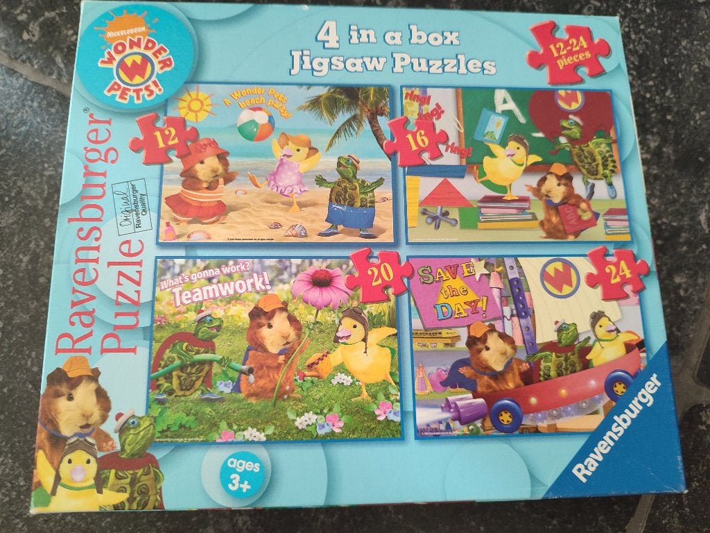 Puzzelbox ravensburger, Ophalen of Verzenden, Minder dan 500 stukjes, Zo goed als nieuw