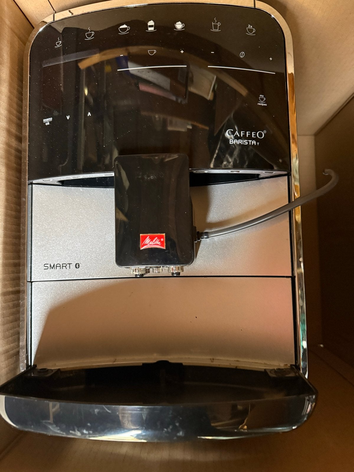 Melitta Caffeo Barista Smart koffiemachine - defect, Ophalen, Niet werkend, Koffiemachine, Koffiebonen