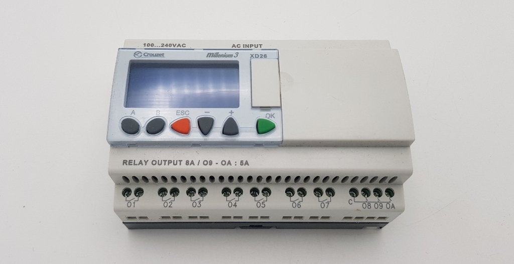 Crouzet Millenium 3 PLC Programmable controller XD26 (1x), Hobby en Vrije tijd, Elektronica-componenten, Gebruikt, Ophalen of Verzenden